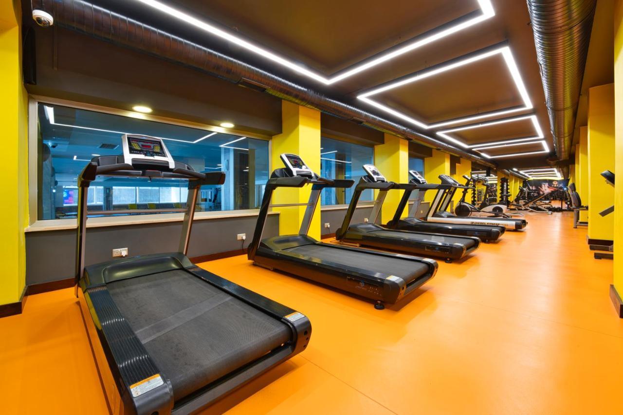 Salamis Bay Conti Resort Hotel & Casino Фамагуста Екстериор снимка The gym at the hotel